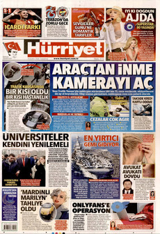 HÜRRİYET 14 Şubat 2026 gazete manşeti