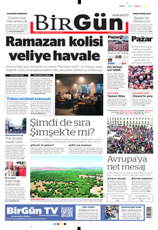 BİRGÜN 15 Şubat 2026 gazete manşeti