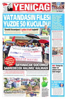 YENİÇAĞ 15 Şubat 2026 gazete manşeti