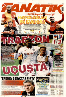 FANATİK 10 Mart 2026 gazete manşeti