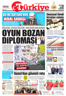 TÜRKİYE GAZETESİ 25 Mart 2026 gazete manşeti