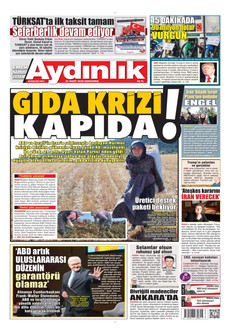 AYDINLIK GAZETESİ 25 Mart 2026 gazete manşeti