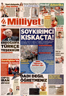MİLLİYET 26 Mart 2026 gazete manşeti