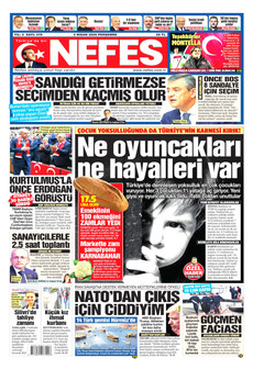 NEFES 2 Nisan 2026 gazete manşeti