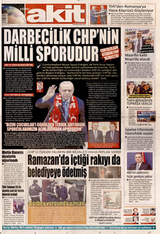 YENİ AKİT 2 Nisan 2026 gazete manşeti