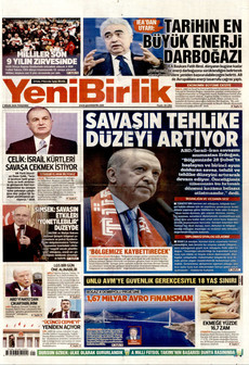 YENİBİRLİK 2 Nisan 2026 gazete manşeti