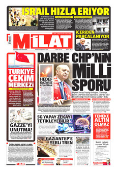 MİLAT 2 Nisan 2026 gazete manşeti