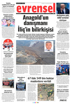 EVRENSEL 13 Nisan 2026 gazete manşeti
