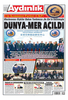AYDINLIK GAZETESİ 15 Nisan 2026 gazete manşeti