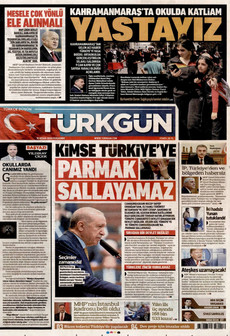 TÜRKGÜN 16 Nisan 2026 gazete manşeti