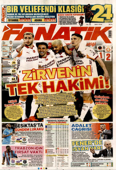 FANATİK 19 Nisan 2026 gazete manşeti