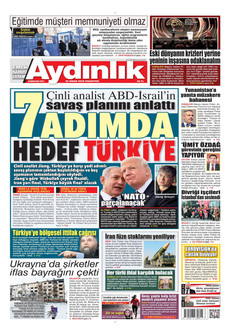 AYDINLIK GAZETESİ 20 Nisan 2026 gazete manşeti