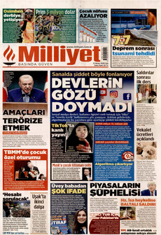 MİLLİYET 21 Nisan 2026 gazete manşeti
