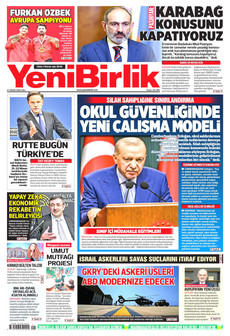 YENİBİRLİK 21 Nisan 2026 gazete manşeti