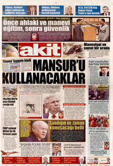 YENİ AKİT 22 Nisan 2026 gazete manşeti