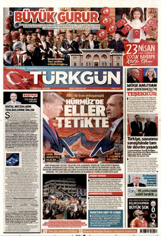TÜRKGÜN 23 Nisan 2026 gazete manşeti