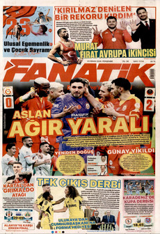 FANATİK 23 Nisan 2026 gazete manşeti