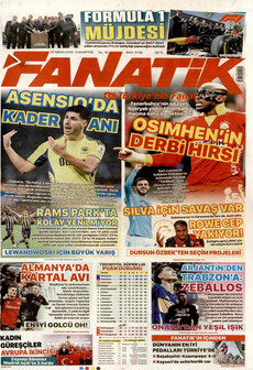 FANATİK 25 Nisan 2026 gazete manşeti
