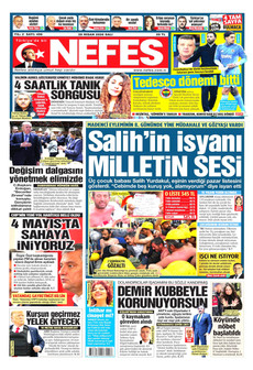 NEFES 28 Nisan 2026 gazete manşeti