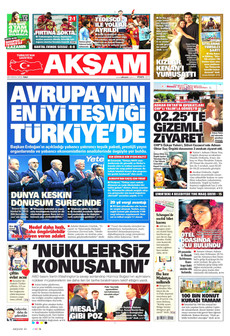 AKŞAM 28 Nisan 2026 gazete manşeti