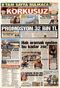 KORKUSUZ 28 Nisan 2026 gazete manşeti