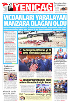 YENİÇAĞ 30 Nisan 2026 gazete manşeti