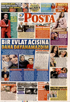 POSTA 1 Mayıs 2026 gazete manşeti