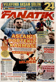 FANATİK 1 Mayıs 2026 gazete manşeti