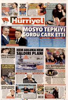 HÜRRİYET 2 Mayıs 2026 gazete manşeti