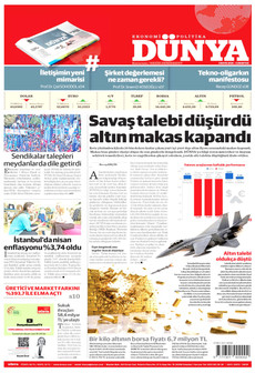 DÜNYA 2 Mayıs 2026 gazete manşeti