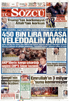 SÖZCÜ 3 Mayıs 2026 gazete manşeti