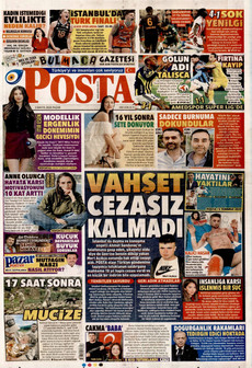 POSTA 3 Mayıs 2026 gazete manşeti