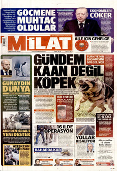 MİLAT 3 Mayıs 2026 gazete manşeti