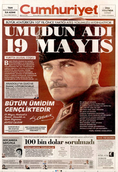 CUMHURİYET 19 Mayıs 2026 gazete manşeti