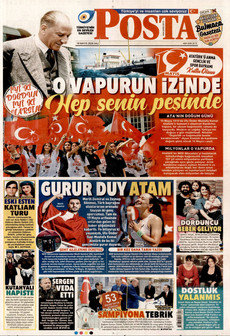 POSTA 19 Mayıs 2026 gazete manşeti