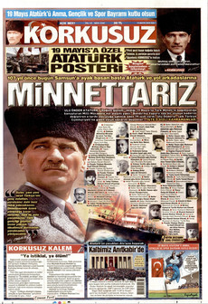 KORKUSUZ 19 Mayıs 2026 gazete manşeti