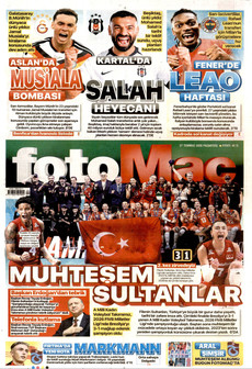 FOTOMAÇ 27 Temmuz 2026 gazete manşeti