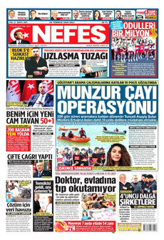NEFES 28 Temmuz 2026 gazete manşeti