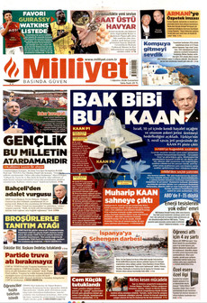 MİLLİYET 1 Ağustos 2026 gazete manşeti