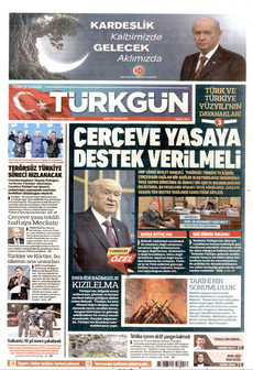 TÜRKGÜN 2 Ağustos 2026 gazete manşeti