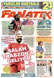 FANATİK 4 Ağustos 2026 gazete manşeti