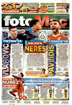 FOTOMAÇ 4 Ağustos 2026 gazete manşeti