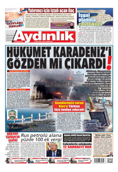 AYDINLIK GAZETESİ 10 Ağustos 2026 gazete manşeti