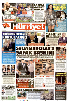 HÜRRİYET 14 Ağustos 2026 Gazete Manşeti Küçük