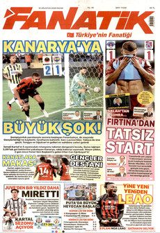 FANATİK 16 Ağustos 2026 Gazete Manşeti Küçük