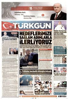 TÜRKGÜN 14 Ağustos 2026 gazete manşeti