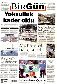 BİRGÜN 17 Ağustos 2026 gazete manşeti
