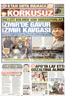 KORKUSUZ 19 Ağustos 2026 Gazete Manşeti Küçük