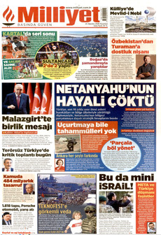 MİLLİYET 24 Ağustos 2026 gazete manşeti