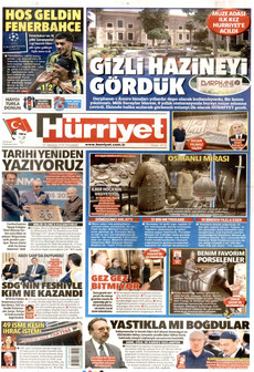 HÜRRİYET 27 Ağustos 2026 Gazete Manşeti Küçük